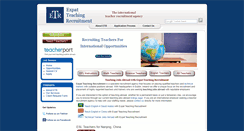 Desktop Screenshot of expatteaching.com